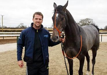 Michael Owen - With his first love.