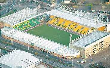 Carrow Road - The home of Norwich City.