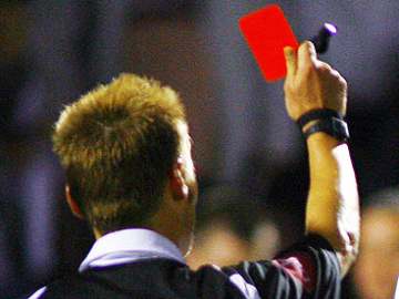 Give shoddy refs the red card!