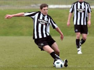 Dan Gosling: First game as a Magpie.
