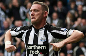 Kevin Nolan, Newastle United, gets praise from the manager.