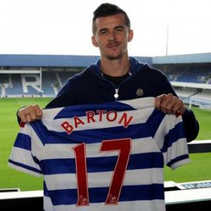 joey Barton signs for QPR.