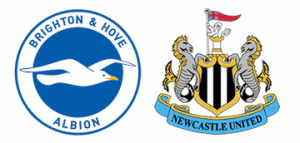 Brighton v Newcastle United in the FA Cup.