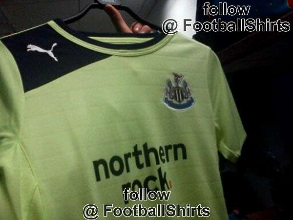 Newcastle United green shirt  2012-13