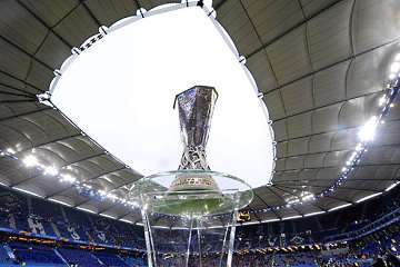 Europa League trophy.