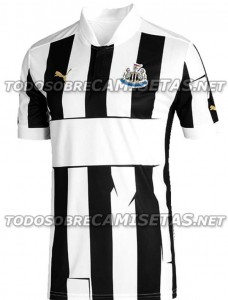 Newcastle United 2012/13 home shirt.