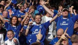 Everton fans.