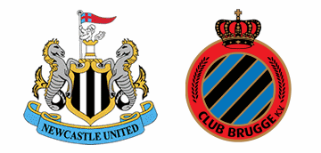 Newcastle United v Club Brugge.