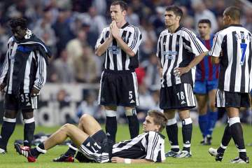 Newcastle United vs Partizan Belgrade - 2003